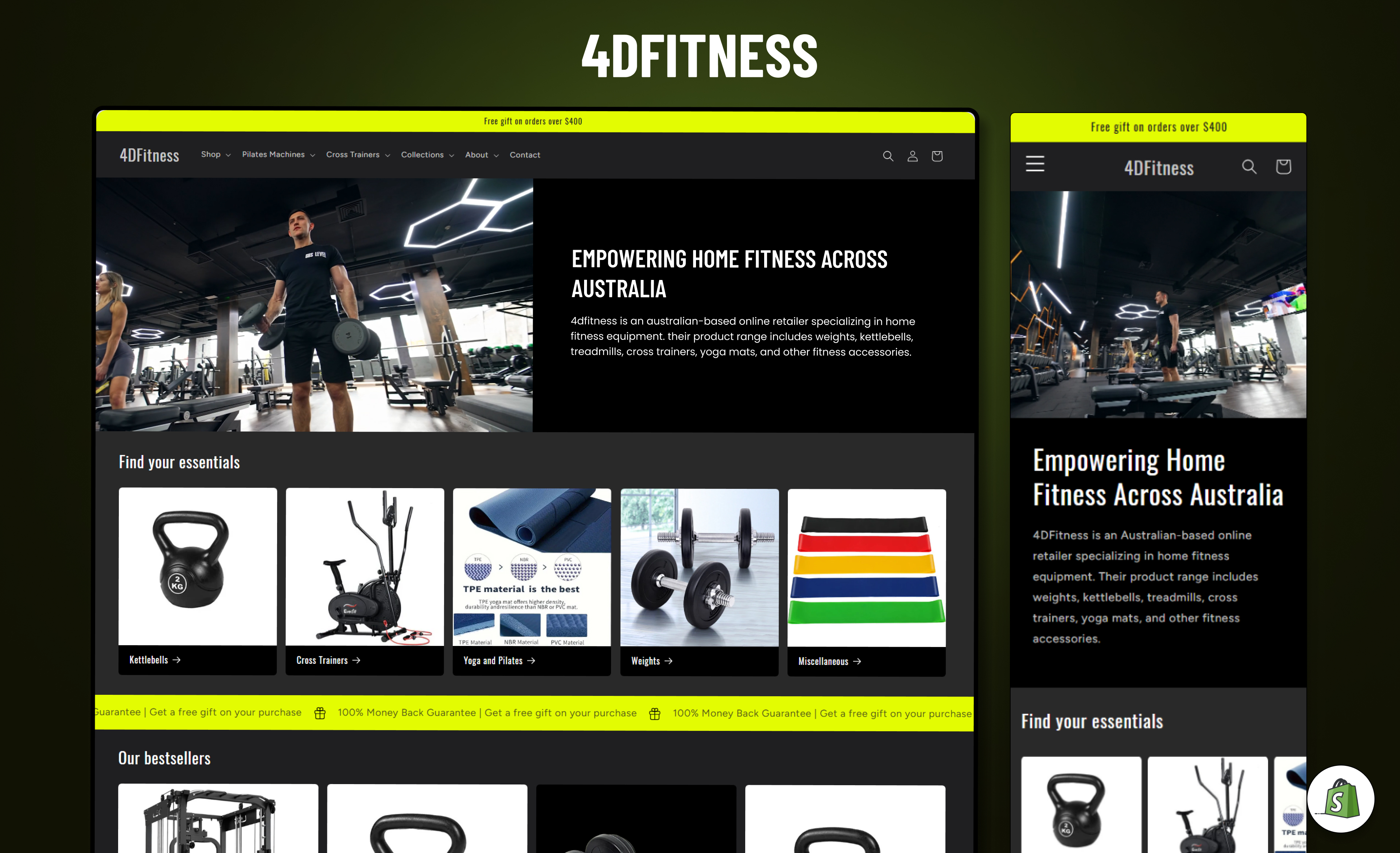 4DFitness — Alt view