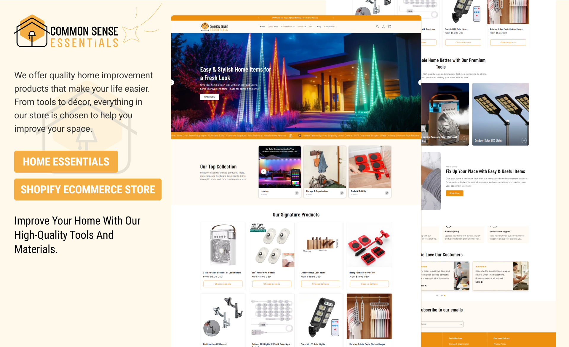 Caron — E-commerce email template